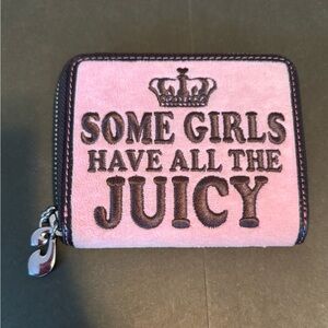 Juicy Couture zip around wallet